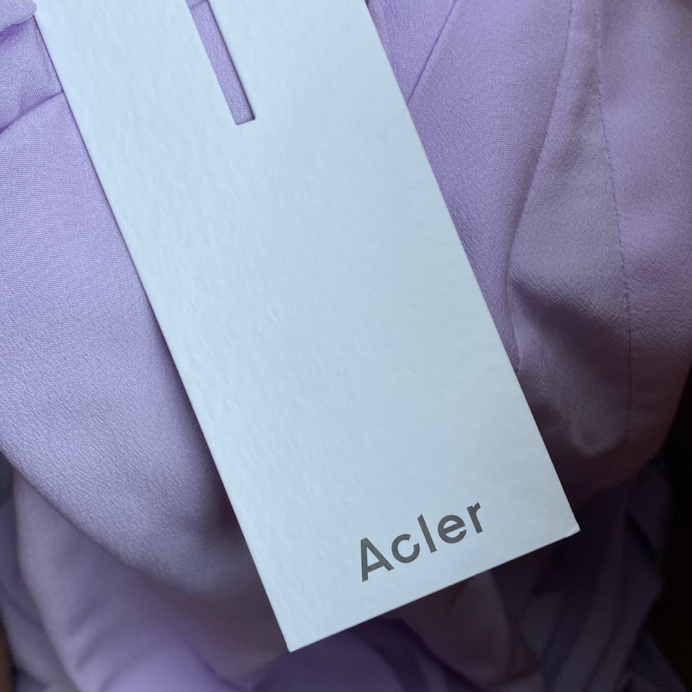 NWT Acler Hermatige dress in Lilac - Picture 10 of 11
